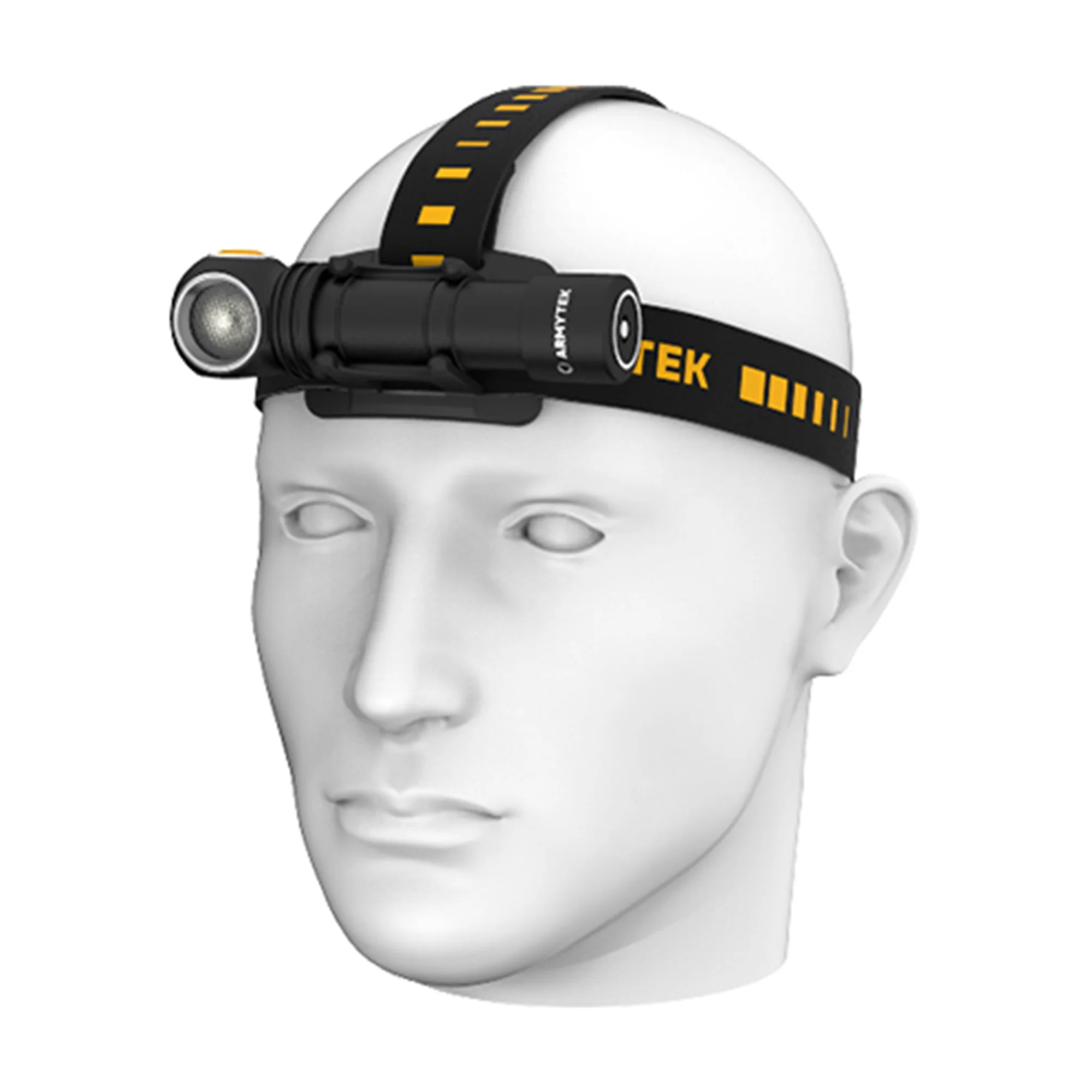 Headband_white Latarka WIZARD C2 PRO 2500 lm, 131 m - obrazek 1