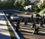 Blokady drogowe betonowe i stalowe - obrazek 2