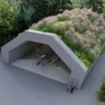 Wzmocniony schron samolotowy