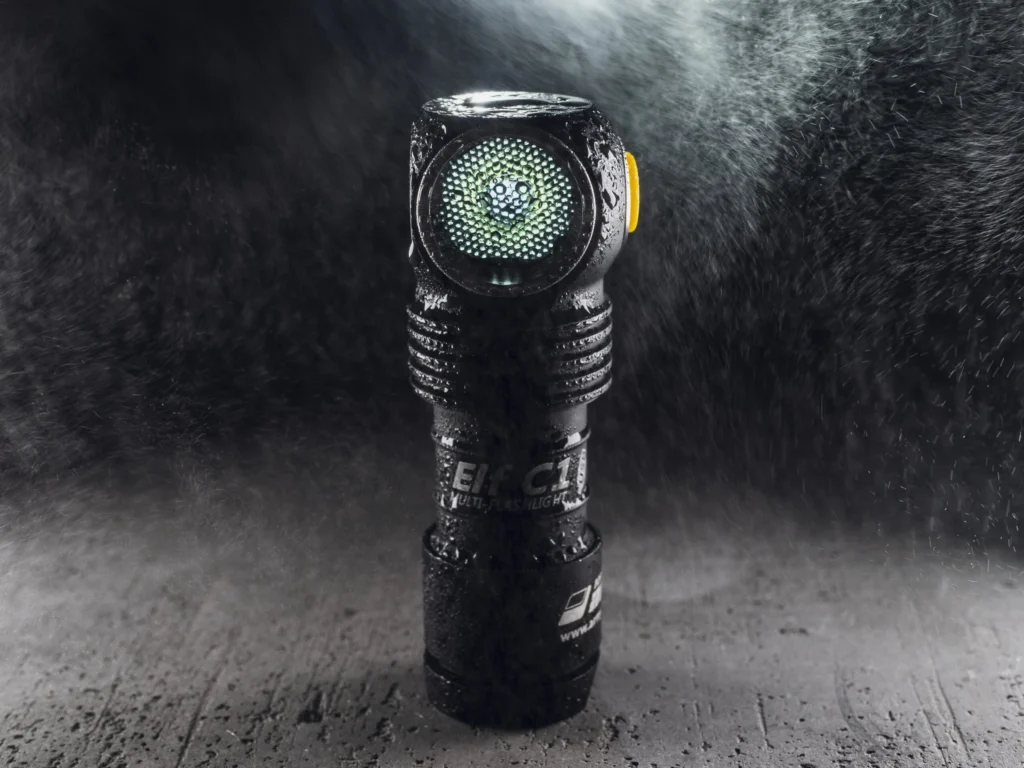 Latarka kompaktowa ELF C1 1000 lm, 103 m Multi-latarka 5w1: czołówka, na co dzień, sportowa, lampa, na klucze