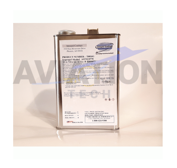 10 Isopropyl Alcohol 1USG Can *TT-I-735 Grade A ( oferta indywidualna) - obrazek 1